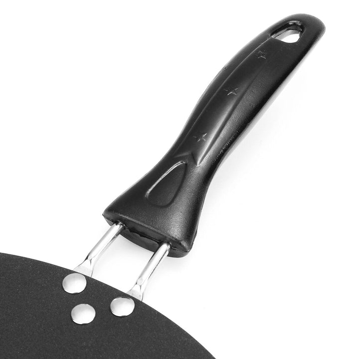 Frying Pan Non-Stick Flat Iron Steak Pancake Pizza Griddle Baking Kitchen Cookware 30CM Image 3