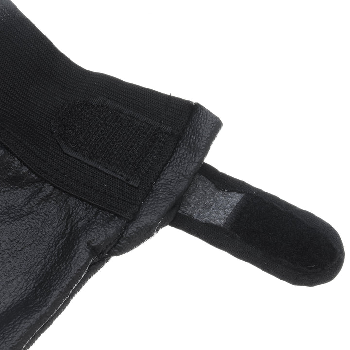 Gardening Work Protective Gloves Leather Puncture Resistant Gloves Image 4