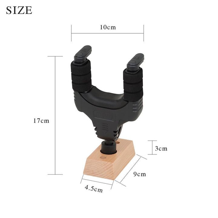 Guitar Stand Hook Adjustable Wall Mounted Holder Padded Gravity Self-Locking for Electric Acoustic Guitar Bass Image 4