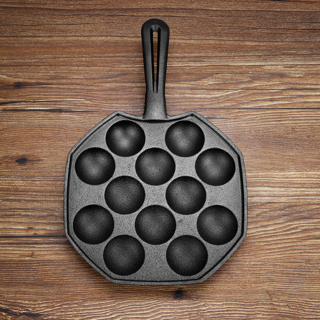 Grill Pan Nonstick Cooking Plate Pancake Puffs Octopus Ball Maker Mold Image 2