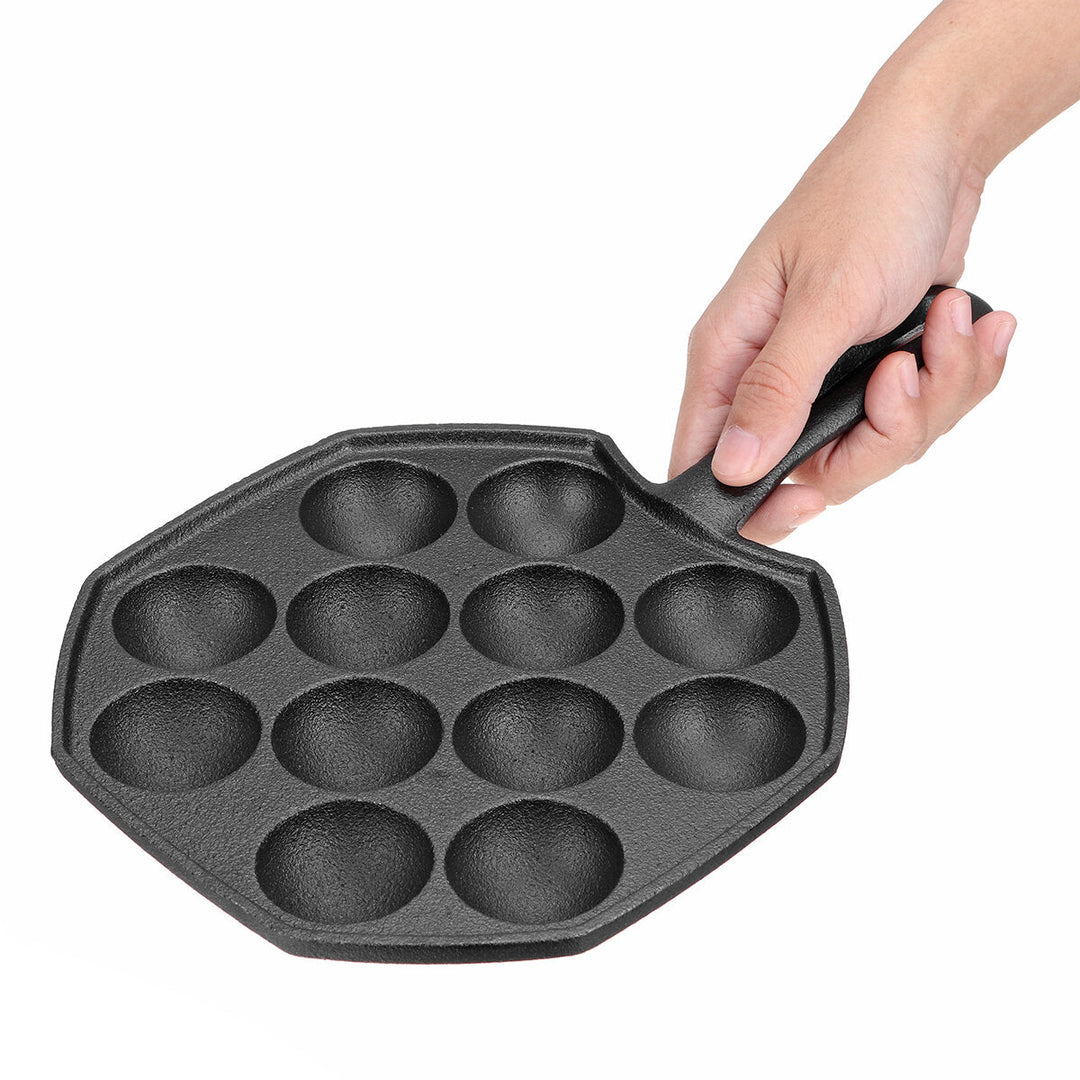 Grill Pan Nonstick Cooking Plate Pancake Puffs Octopus Ball Maker Mold Image 5