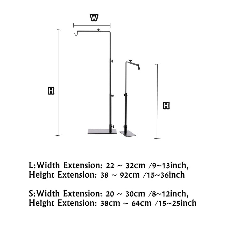 Iron Bracket Light Stand Reptile Backlight Adjustable Tortoise Lamp Holder Rack Image 8