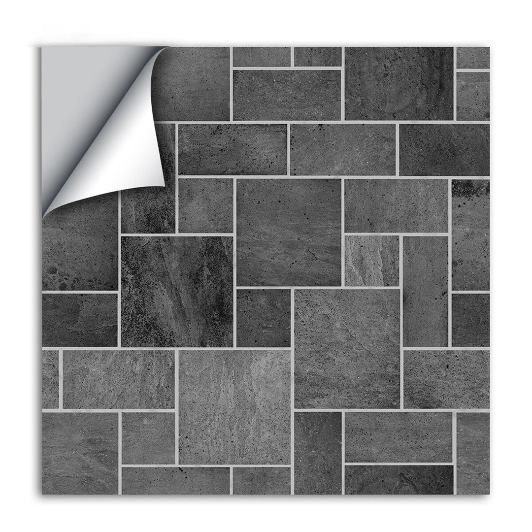 Kitchen Tile Stickers Bathroom Modern Style Sticker Self-adhesive Wall Decoration Image 1