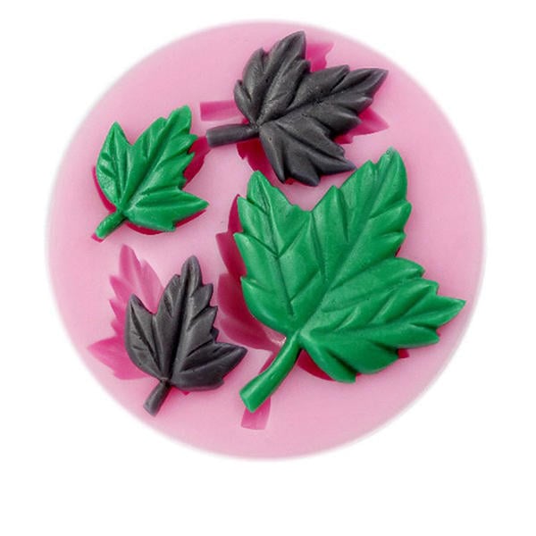 Mapple Leaf Silicone Fondant Mold Sugarcraft Cake Decorating Mould Image 1