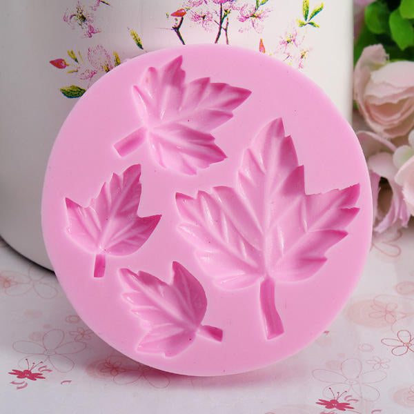 Mapple Leaf Silicone Fondant Mold Sugarcraft Cake Decorating Mould Image 7