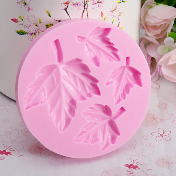 Mapple Leaf Silicone Fondant Mold Sugarcraft Cake Decorating Mould Image 8