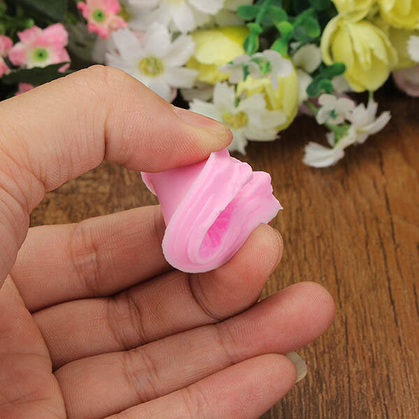 Leaf Shaped Silicone Press Mold Cake Decoration Mould Fondant Cake 3D Silicone Mould Image 2