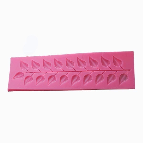 Leaves Fondant Silicone Mold Lace Cake Mould Cake Decoration Tool Image 1