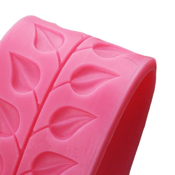 Leaves Fondant Silicone Mold Lace Cake Mould Cake Decoration Tool Image 4