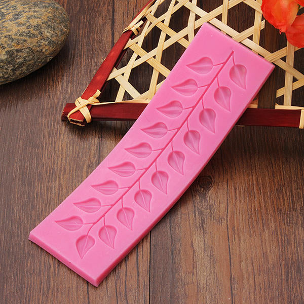 Leaves Fondant Silicone Mold Lace Cake Mould Cake Decoration Tool Image 6