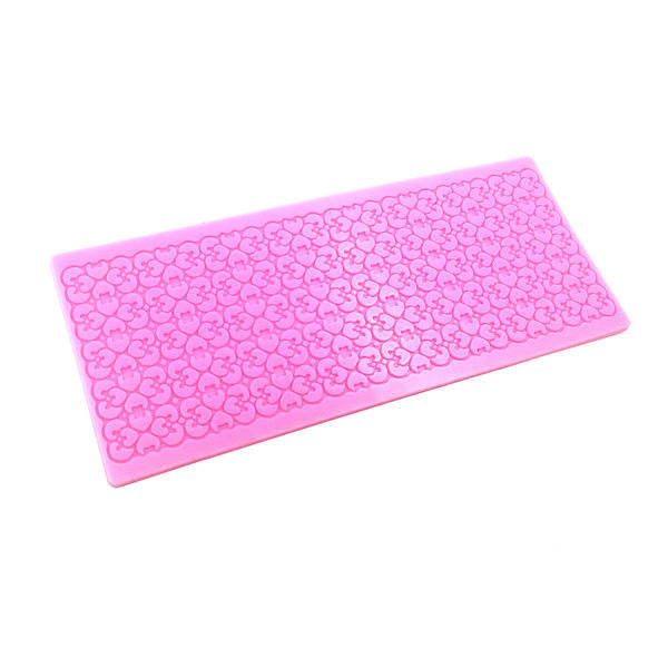 Lace Silicone Cake Mold Fondant Print Mould Decorating Tool Image 5