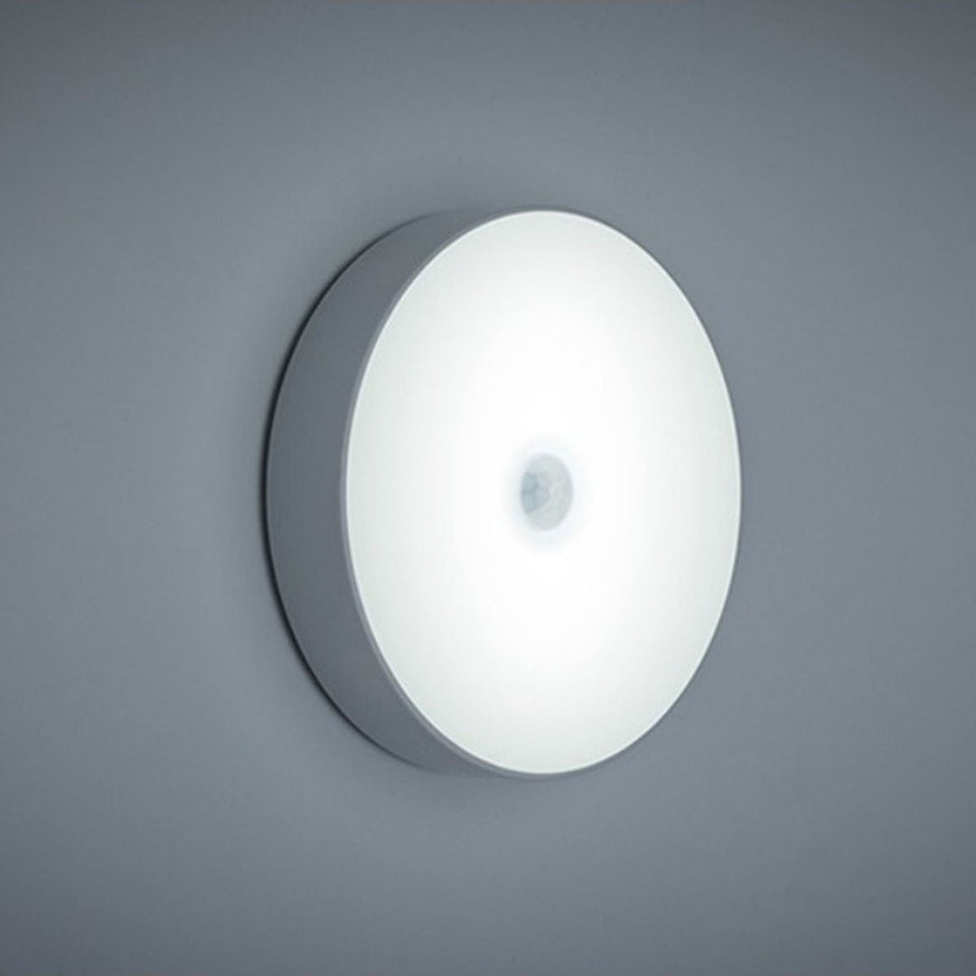 LED Light Pir Motion Sensor Night Lamp Under Cabinet Closet Wardrobe Bedroom Kitchen Stairs Lighting Puck Lights Image 1