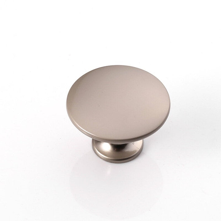 Modern Cupboard Pull Drawer Knobs Zinc Alloy Furniture Wardrobe Round Handle Pulls Image 7