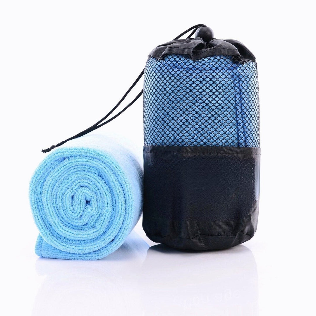 Microfiber Soft Sport Absorbent Sweat Wash Towels Car Auto Care Screen Window Cleaning Cloth Image 1