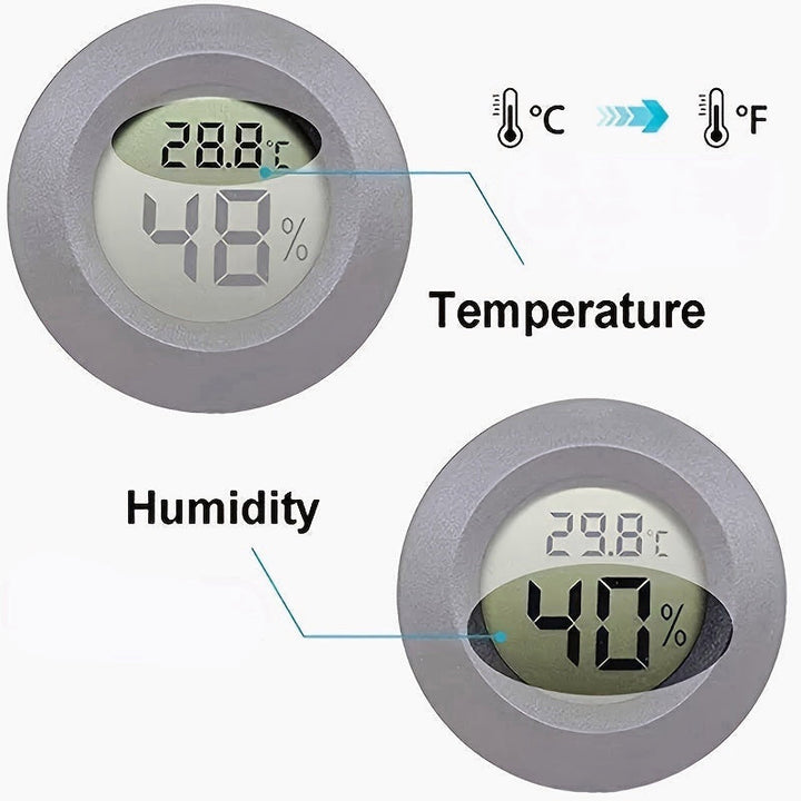 Mini LCD Digital Thermometer Detecting for Indoor Temperature Humidity Testing Image 3