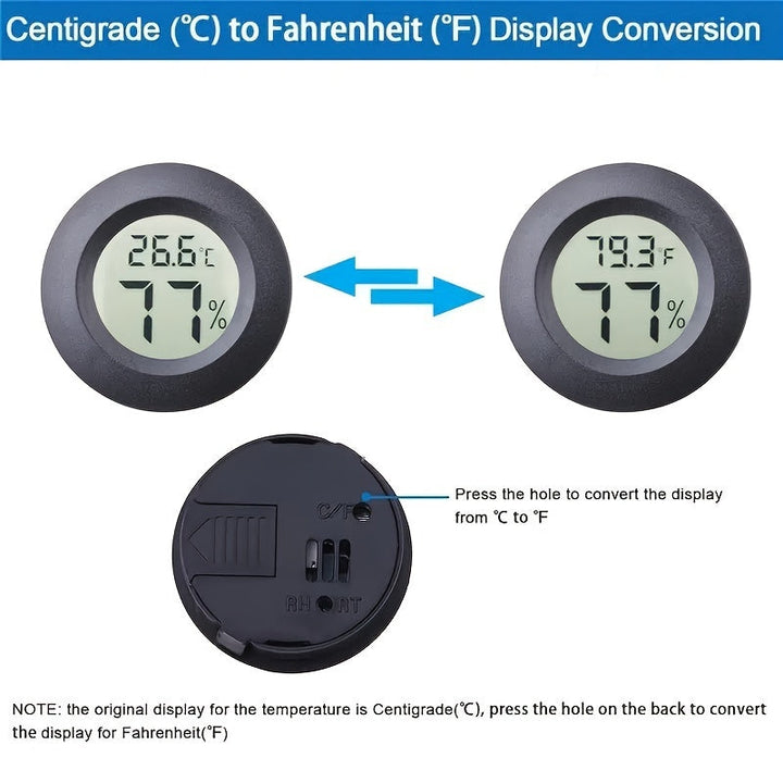 Mini LCD Digital Thermometer Detecting for Indoor Temperature Humidity Testing Image 6