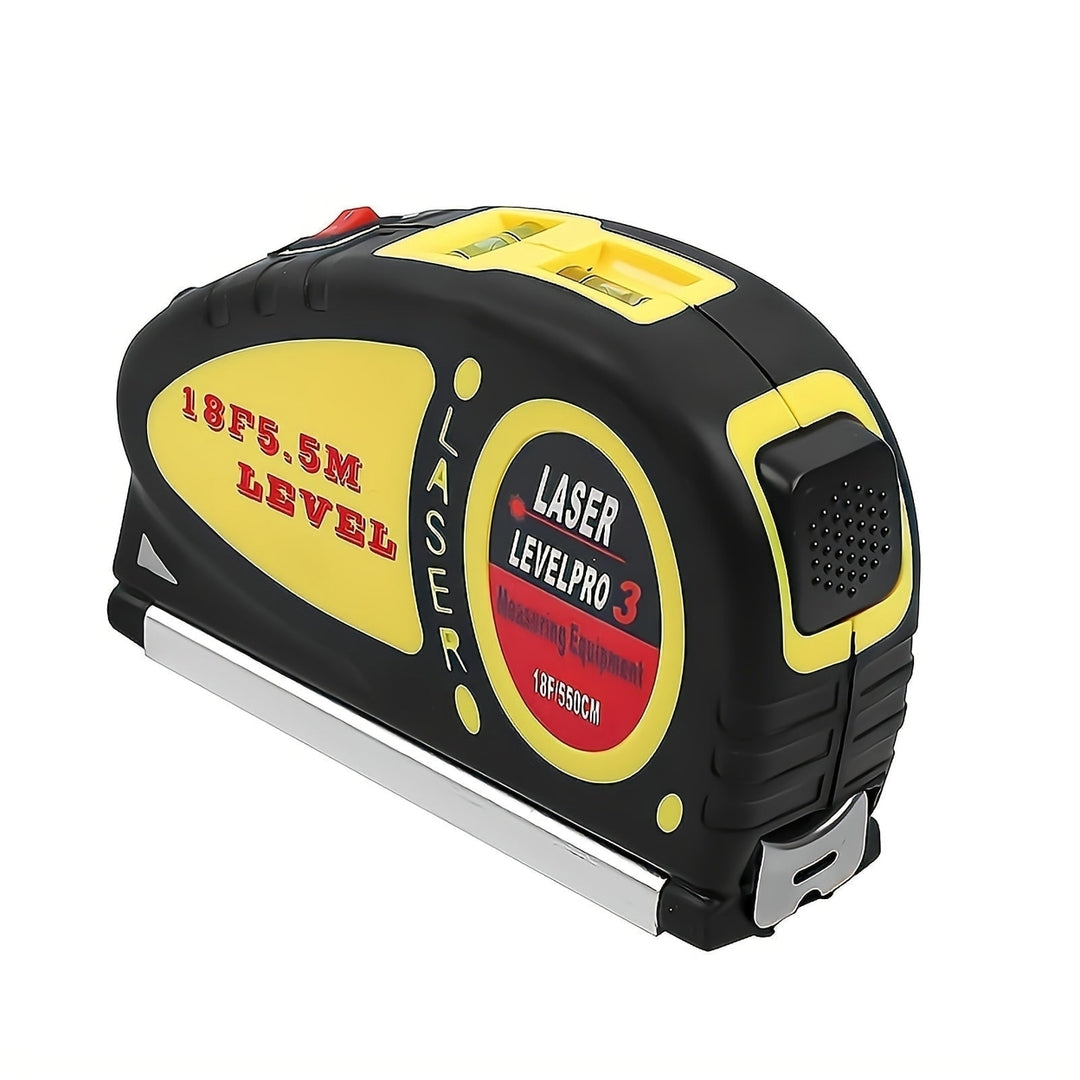 Multi-function Infrared Laser Level Scale With Tape Measure Image 1