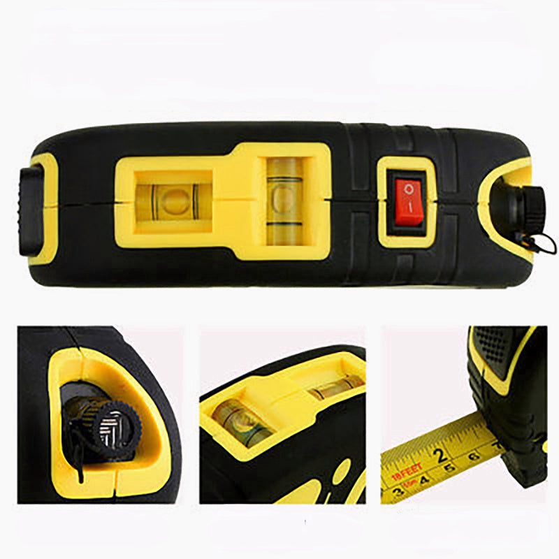 Multi-function Infrared Laser Level Scale With Tape Measure Image 4