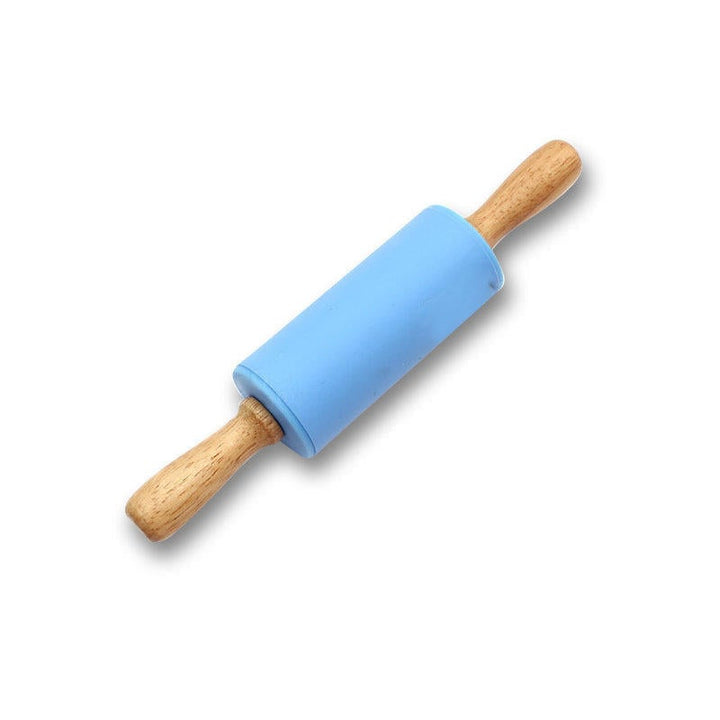 Non-Stick Silicone Rolling Pin Kitchen Pastry Dough Flour Bread Cooking Bakeware Tool Image 5