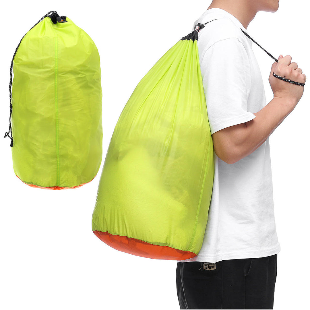 Portable Drawstring Storage Bag Outdoor Waterproof Traveling Clothes Shoes Bag-S,M,L,XL,2XL Image 12