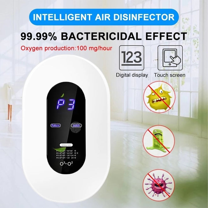 Ozone Generator Machine Smart Formaldehyde Deaerator Air Purifier for Kitchen Toilet Image 8