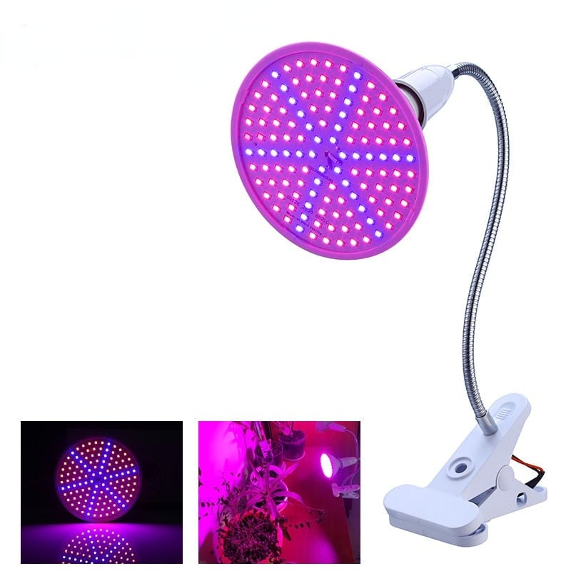 Phytolamp Full Spectrum LED Grow Light E27 Phyto Lamp for Plants Plant Seedlings Flower Fitolamp Tent Image 1