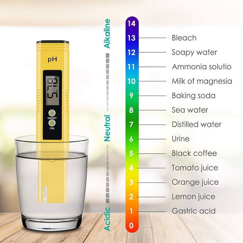 PH Meter for Water Hydroponics Digital PH Tester Pen Pocket Size Image 3