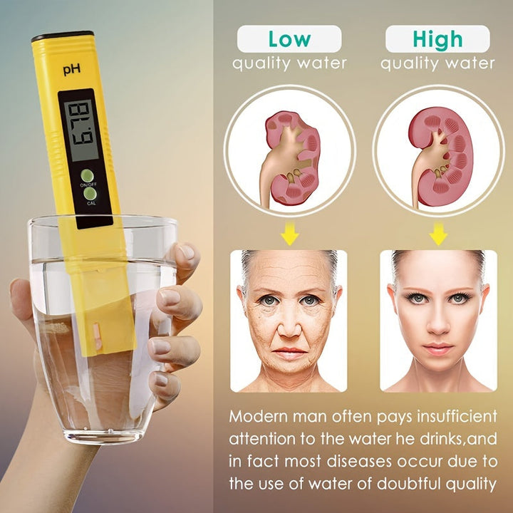 PH Meter for Water Hydroponics Digital PH Tester Pen Pocket Size Image 5