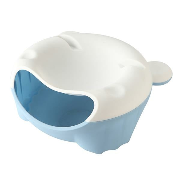 Plastic Double Layer Snack Box Multipurpose Lovely Bear Shape Phone Stand Kitchen Storage Container Image 1