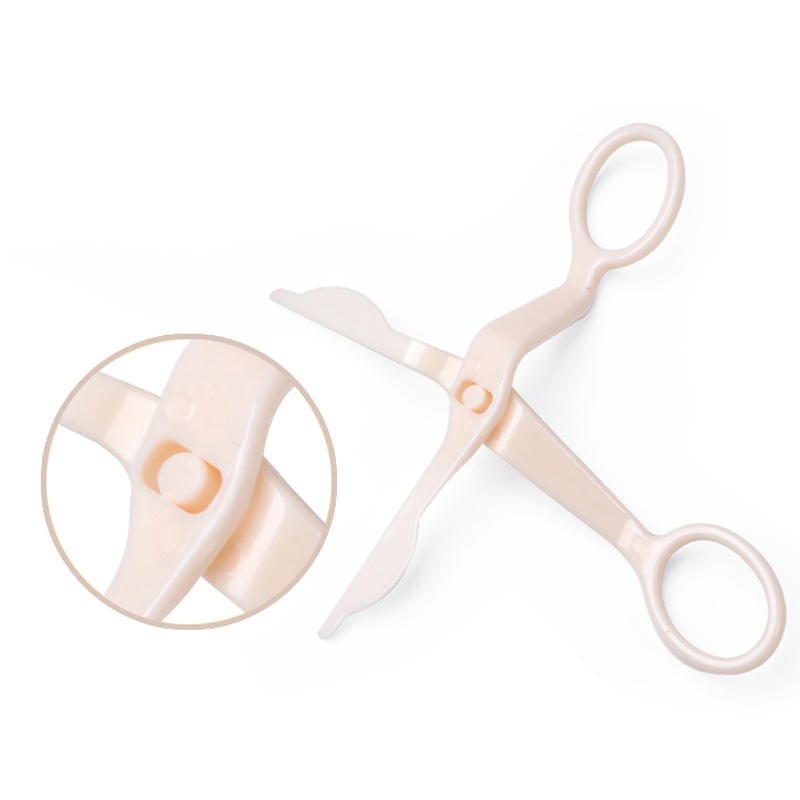 Plastic Fondant Cake Decor Piping Scissor Shear Flower Detachable Blade Baking Tools Image 3