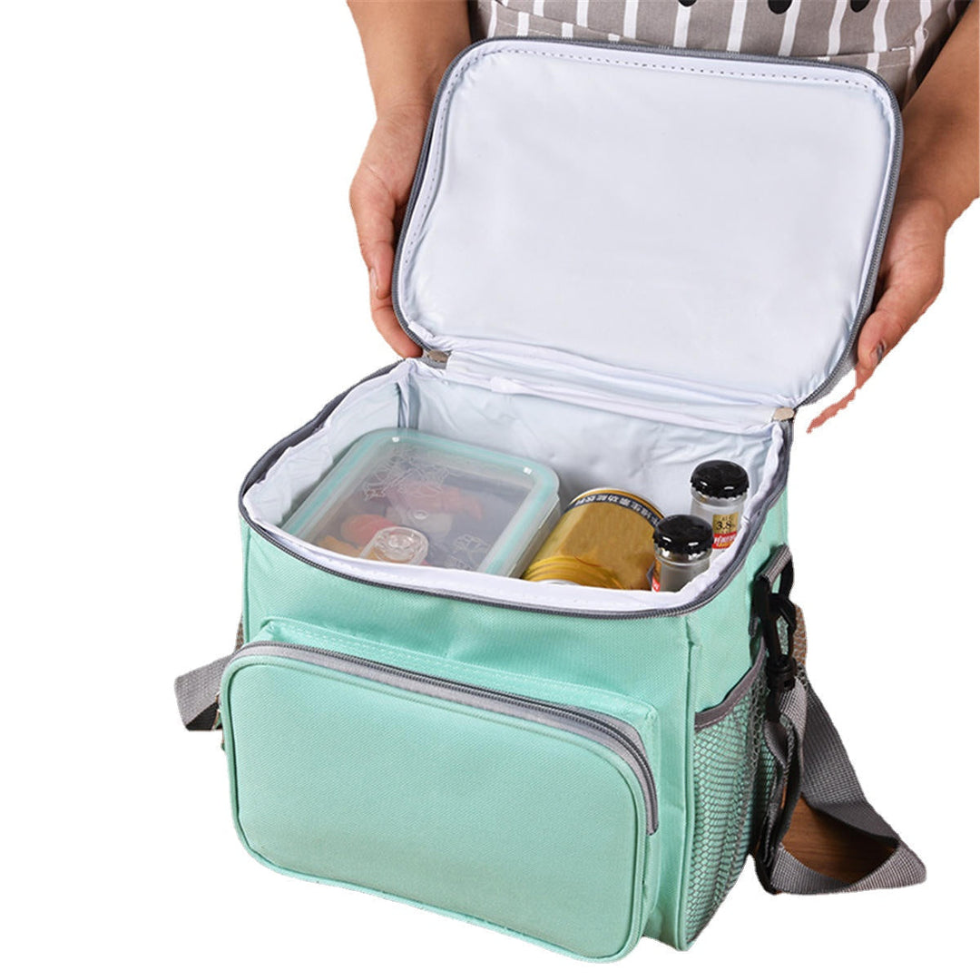 Outdoor Picnic Bag Waterproof Insulated Thermal Cooler Lunch Box Tote Lunch Food Container Image 5