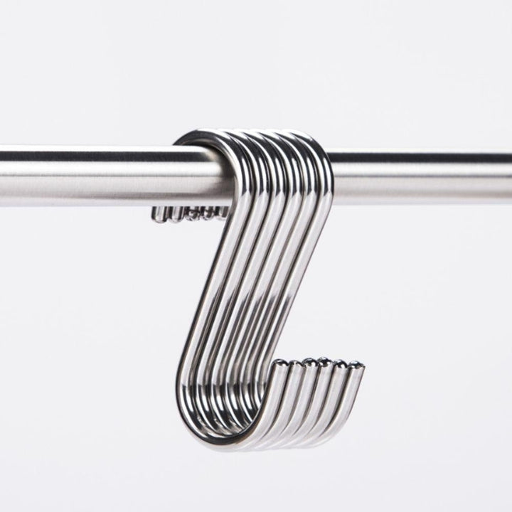 Powerful Silver "S" Shape Type 304 Stainless Steel House Kitchen Hanger Hooks Image 4