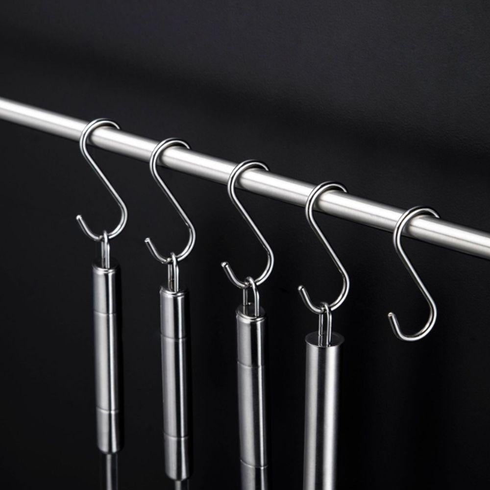 Powerful Silver "S" Shape Type 304 Stainless Steel House Kitchen Hanger Hooks Image 6