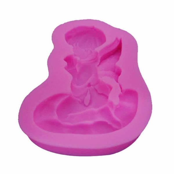 Prayed Boy Angel Silicone Fondant Cake Mold Soap Chocolate Mold Image 7