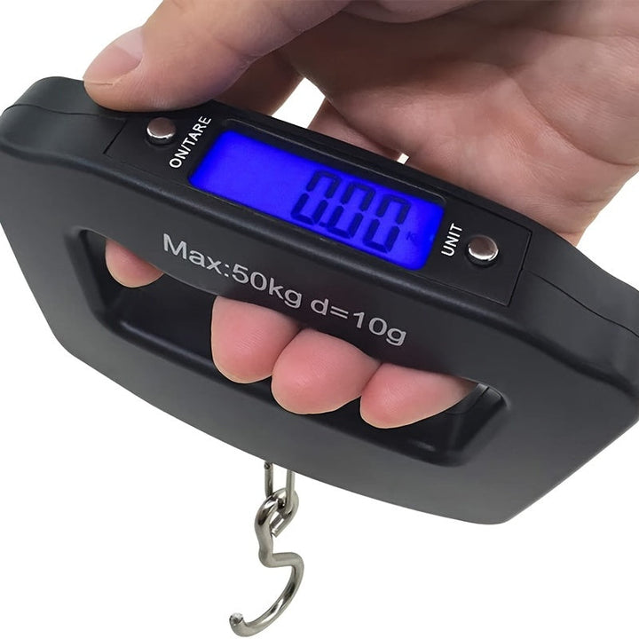 Portable Mini Fish Hook Hanging Luggage Scale For Travel Household Weighing Image 2