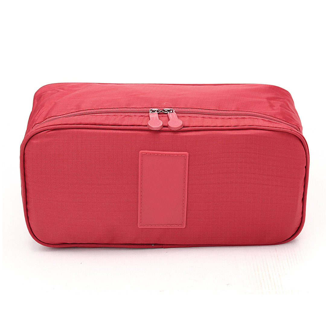 Portable Protect Bra Underwear Socks Cosmetic Packing Cube Storage Bag Travel Luggage Organizer Image 3