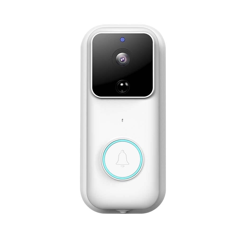 Smart Doorbell Camera 1080 Hd Wireless Wifi Doorbell Two Way Audio Intercom Ip Door Bell Home Security App Control Image 2