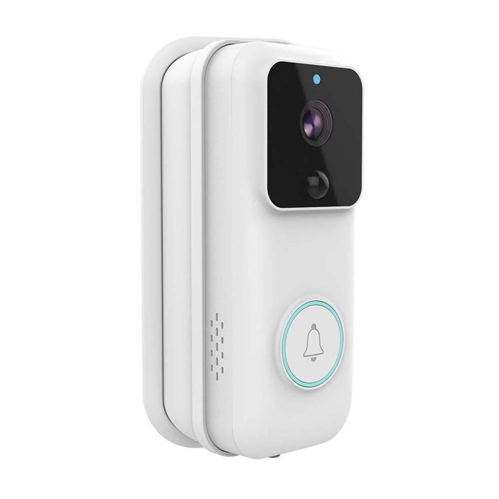 Smart Doorbell Camera 1080 Hd Wireless Wifi Doorbell Two Way Audio Intercom Ip Door Bell Home Security App Control Image 3