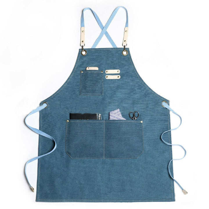 Sleeveless Apron Waterproof Woodworking Anti-fouling Polyester Apron For DIY Woodworking Enthusiast Image 1