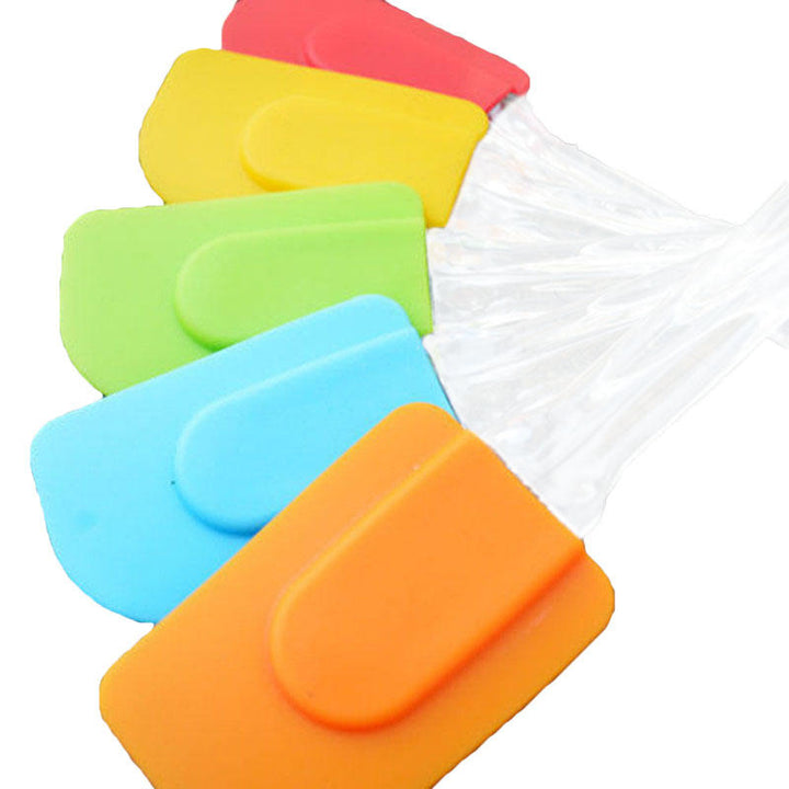 Silicone Scrapers Baking Scraper Cream Butter Handled Cake Spatula Cooking Cake Brushes Pastry Tool Image 7