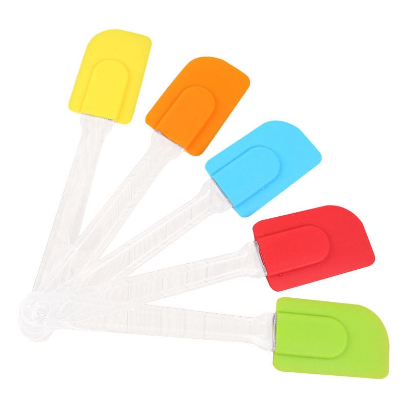 Silicone Scrapers Baking Scraper Cream Butter Handled Cake Spatula Cooking Cake Brushes Pastry Tool Image 9