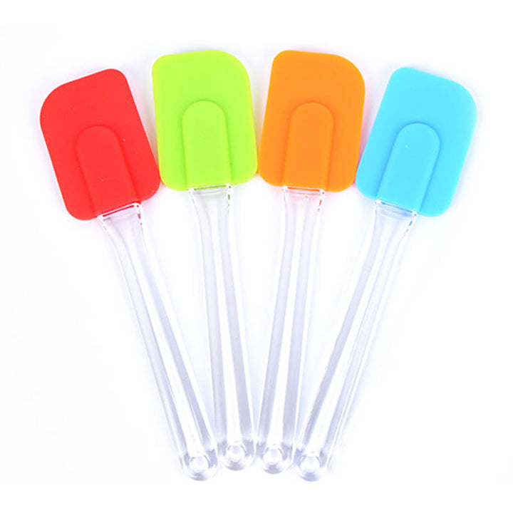 Silicone Scrapers Baking Scraper Cream Butter Handled Cake Spatula Cooking Cake Brushes Pastry Tool Image 11