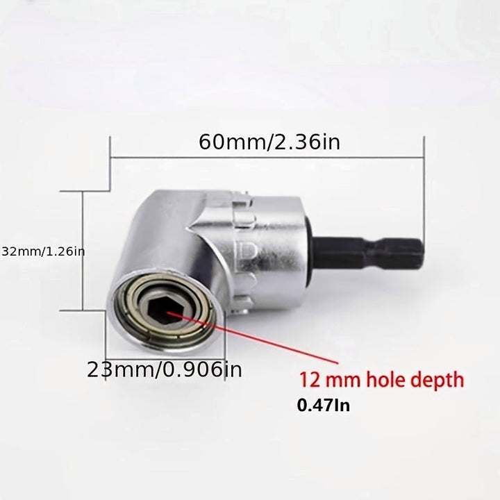 Screwdriver Head 105-Degree Bend Device Suitable for Electric Drill Extension Parts Image 4