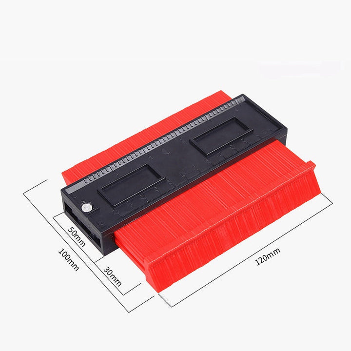 Shape-changing Machine Woodworking Gypsum Line Model Outline Measuring Ruler Image 4