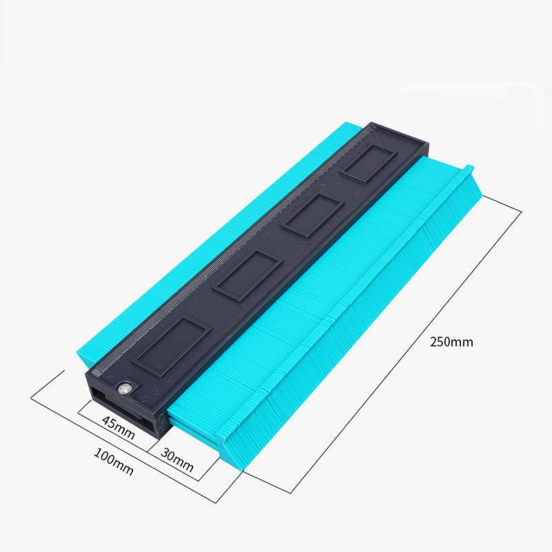 Shape-changing Machine Woodworking Gypsum Line Model Outline Measuring Ruler Image 5