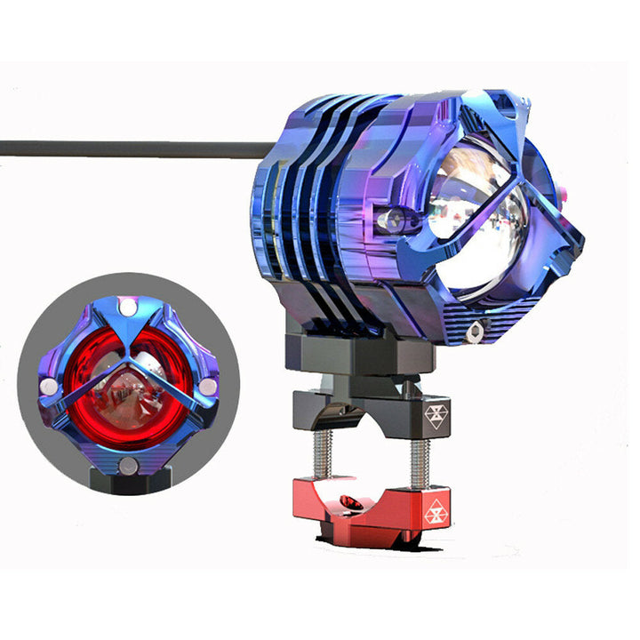 Spirit Beast LED 10W 9-70V 6000K 860LM SuperBright Light Motorcycle Anti-shock Headlights Spotlights Image 7