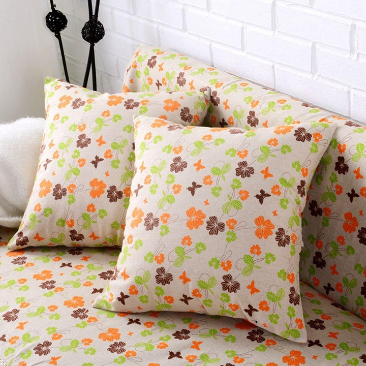 Sofa Cover Couch Slipcover Cotton Blend 1-4 Seater Sofa Protector Chair Covers Pet Dog Image 2