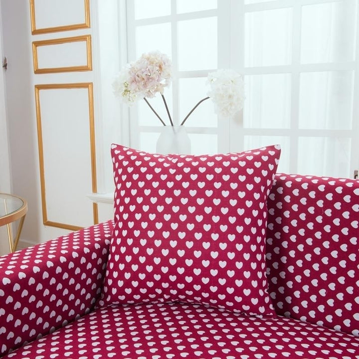 Sofa Seat Covers Couch Slipcover Cotton Blend 1-4 Seat Pet Dog Sofa Cover Protector Image 5