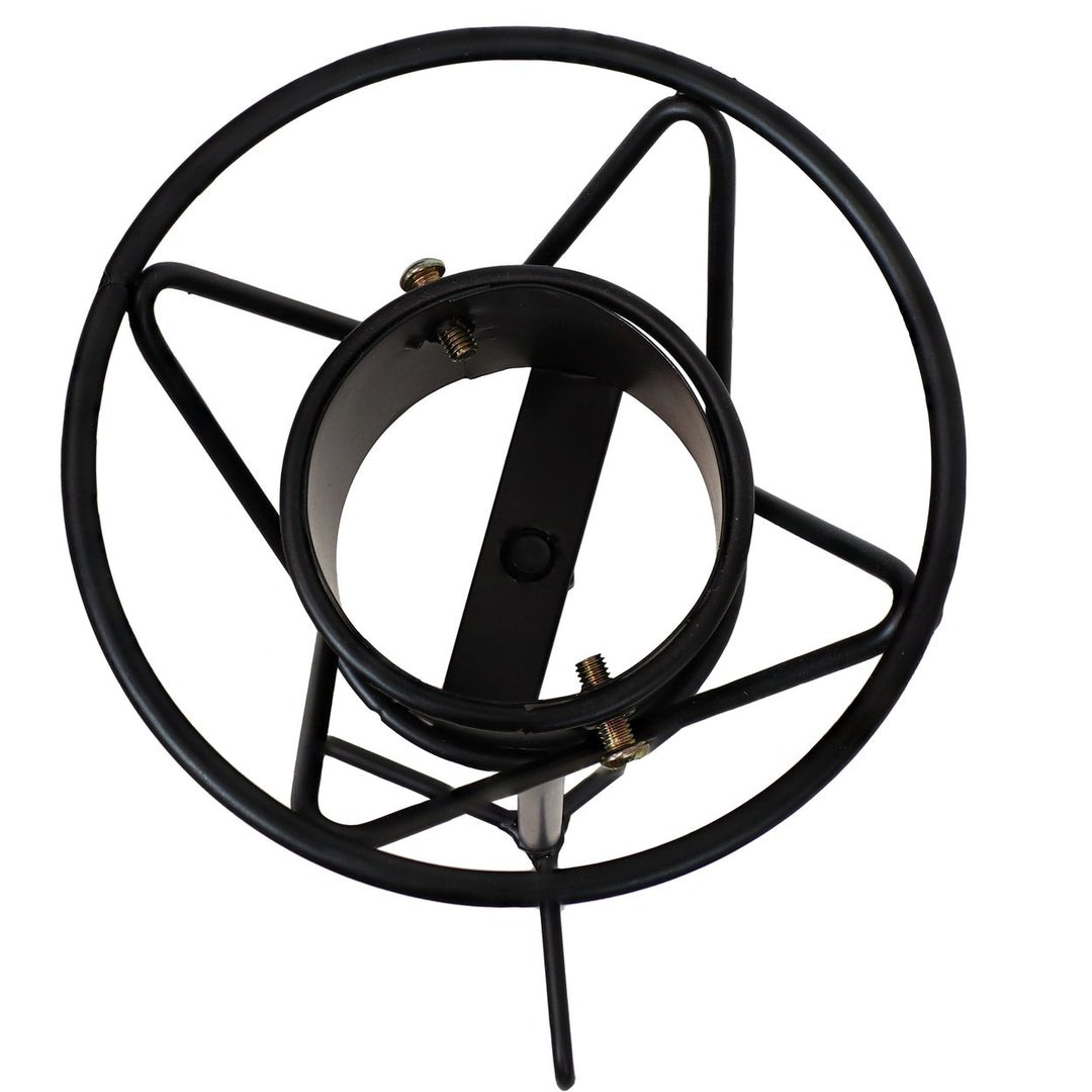 Sunnydaze Simple 3-Prong Steel Gazing Globe - 24 in - Black Image 7