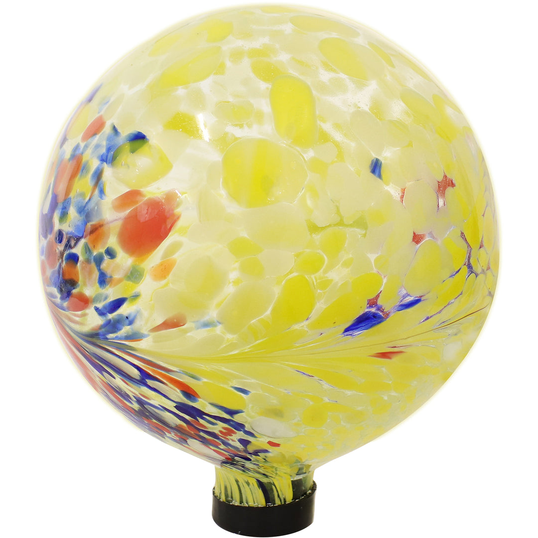 Sunnydaze Bright Summer Burst Glass Gazing Globe - 10 in - 2pk Image 7